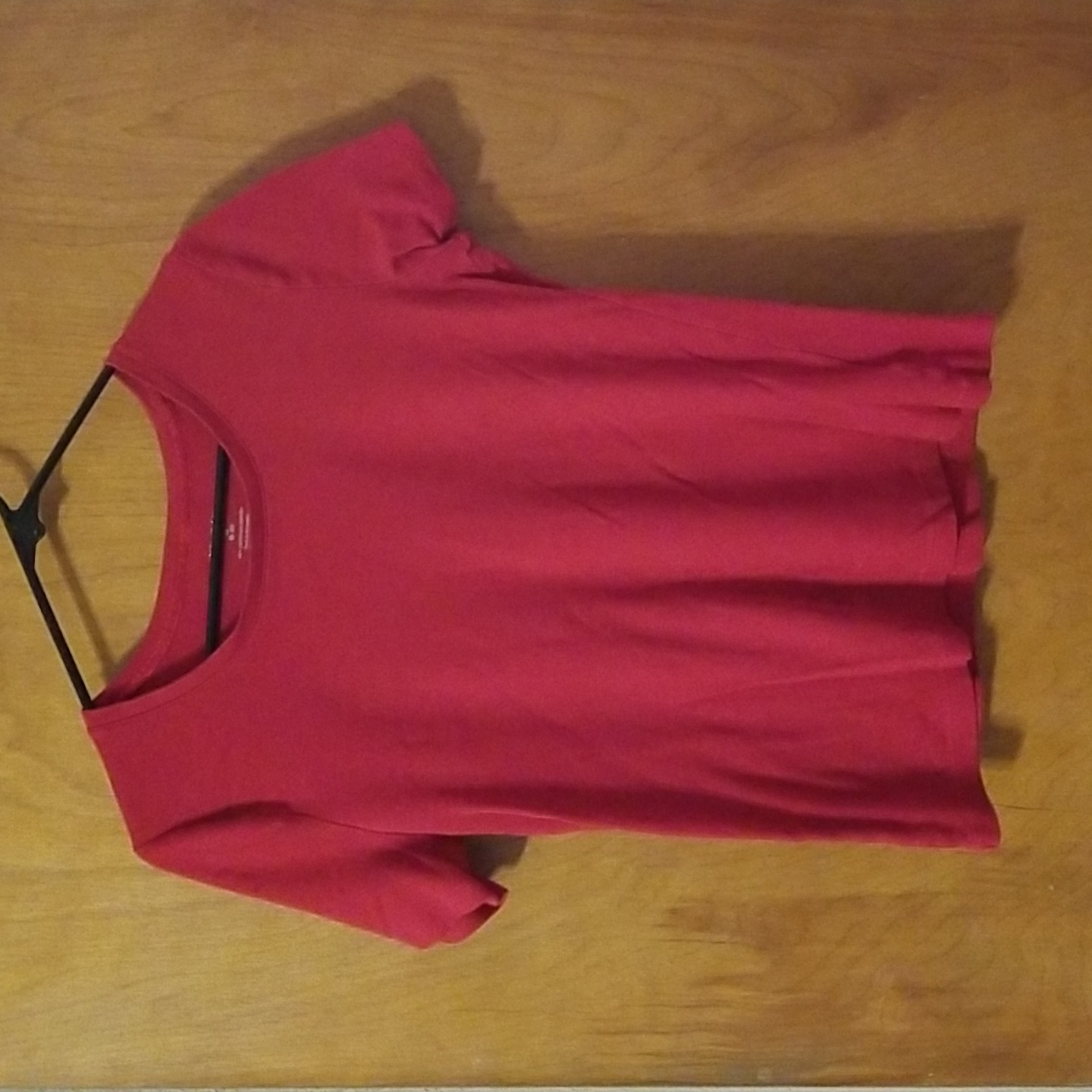 Brick Red Basic Tshirt Size Medium: A